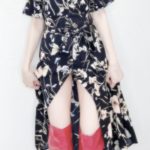 花柄ワンピ解禁